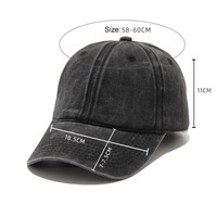 Vente en gros OEM casquettes de baseball denim 6 panneaux en coton délavé chapeaux de sport vintage hip hop logo brodé personnalisé