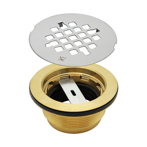 Thiết kế hiện đại thép không gỉ Bìa Brass tắm thoát nước sàn cho phòng tắm chống mùi sàn cống <span class=keywords><strong>drainer</strong></span> - Product Image 4