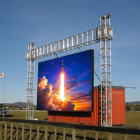 Sahne Arka Plan Kiralama LED Ekran 500x500mm Kesintisiz Birleştirme Yüksek Yenileme Hızı 3840Hz Konser Düğün İçin