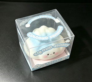 Custom Printed Clear PVC Folding Hang <b>Box</b> For Squishy Stress Relief Toy Packaging gift Retail <b>display</b> packaging - Product Image 4