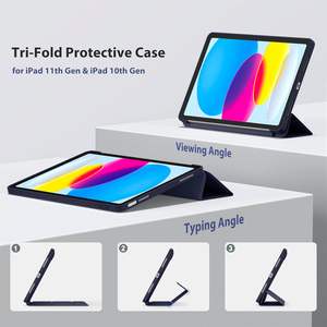 Étui pour iPad A16 11e génération 11 pouces 2025 / iPad 10e génération 10,9 pouces <span class=keywords><strong>2022</strong></span> Housse de protection fine et souple sans support pour stylet - Product Image 4