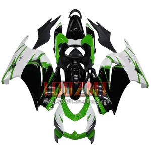 Kit de inyección para <span class=keywords><strong>KAWASAKI</strong></span> NINJA <span class=keywords><strong>ZX</strong></span> 250 <span class=keywords><strong>R</strong></span> 250R ZX250R Verde negro 08 09 10 11 12 26LQ.<span class=keywords><strong>4</strong></span> EX250R 2008 2009 2010 2011 2012 Carenado - Product Image 1