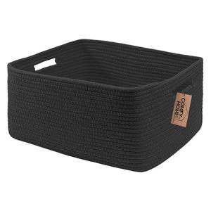 Panier de rangement <span class=keywords><strong>rectangulaire</strong></span> en corde de coton, directement de l'usine, pour la buanderie, les vêtements sales et les articles divers - Product Image 5