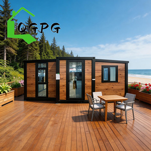 บ้านสำเร็จรูปติดตั้งรวดเร็ว ขนาด 30 ฟุต แบบขยายได้ โครงสร้างเหล็ก เคลื่อนย้ายได้ กันน้ำ เหมาะสำหรับอสังหาริมทรัพย์ให้เช่า - Product Image 1