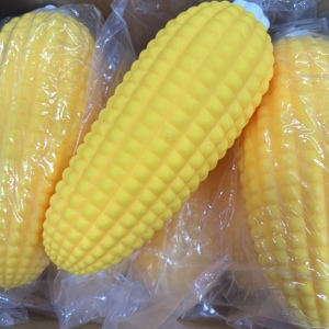 Juguetes Sensoriales Táctiles Relajantes de Rebote Lento 0728, Ecológicos, de PU, con Forma de Maíz y Uva, Antiestrés, Elásticos, de Frutas - Product Image 1