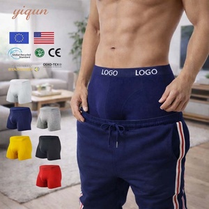 YiQun Ingrosso Intimo Maschile in Cotone Traspirante, Boxer con Fascia Elastica Personalizzata, Slip Classici di Alta Qualità per Uomo - Product Image 1