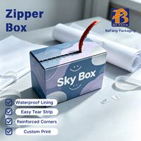 Caja de Cartón Corrugado Rígido con Cierre Personalizado, Fácil de Abrir, con Laminado UV Impermeable, para Logística de Productos Diarios
