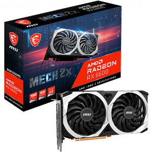 Used M'SI Radeon 6600 MECH 2X 8G <b>Graphics</b> <b>Card</b> With 8GB GDDR6 Memory Support 5 5600X 5600G AMD Radeon RX 6600 MECH 2X 8G - Product Image 1