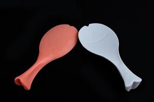 Cuchara de arroz de plástico resistente al calor, espátula antiadherente de pie para ollas arroceras, herramienta de cocina, duradera, fácil de limpiar - Product Image 5