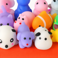 Jouets Squishy Kawaii, jouets de fête, cadeaux d'anniversaire, sacs cadeaux, mini animaux, Mochi Squishy, jouets sensoriels anti-stress doux