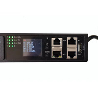 PDU Inteligente para Gabinete, Enchufe de Alimentación de 8 Puertos 16A, Desarrollo y Programación SAA Python, C++, Linux, Telnet, SNMP, Australia