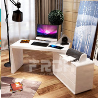 Bureau de direction de luxe de haute qualité, design moderne, mobilier de bureau, table d'ordinateur