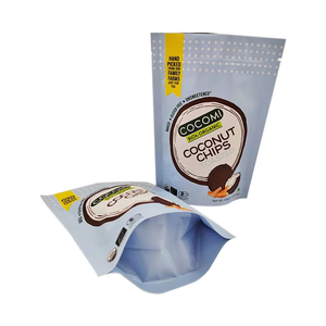 Sacs d'emballage de chips pochette <span class=keywords><strong>à</strong></span> fermeture éclair debout matériaux étanches <span class=keywords><strong>à</strong></span> l'humidité sacs en mylar alimentaire <span class=keywords><strong>à</strong></span> impression personnalisée de qualité alimentaire - Product Image 1