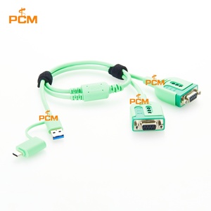 <span class=keywords><strong>Cable</strong></span> Serial Divisor en Y de 2 Puertos USB-A y USB-<span class=keywords><strong>C</strong></span> a Doble RS232 DB9 Hembra <span class=keywords><strong>con</strong></span> FTDI FT232RNL para Programación de Enrutadores y Conmutadores - Product Image 4