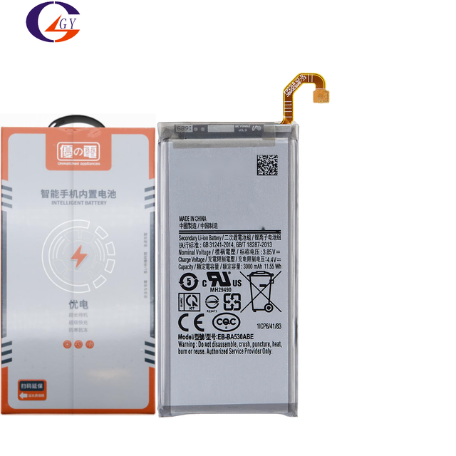 EB-BA530ABE Battery for Samsung Galaxy A8 2018 A530 SM-A530 A530F A530K Smart Phone