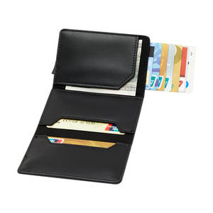 Billetera de aluminio para hombre, billetera delgada con imán pop-up, superventas - Product Image 3