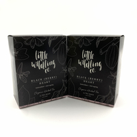Emballage cadeau pour bijoux Boîte en carton pour emballage bougie pliable en papier avec impression personnalisée parfum huile essentielle logo personnalisé