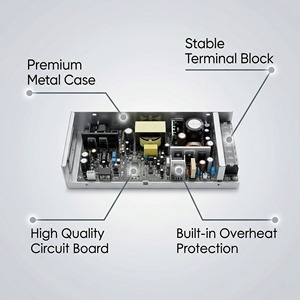 Transformador de Corriente CA a CC al por Mayor del Fabricante, Fuente de Alimentación Conmutada de 12 Voltios, <span class=keywords><strong>24</strong></span> Voltios, 5A, 10A, 15A, 20A para Uso Universal - Product Image 2