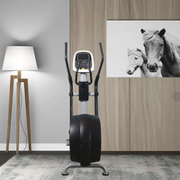 Elliptique commercial à résistance magnétique, entraîneur elliptique silencieux, cross-trainer cardio pour salle de sport