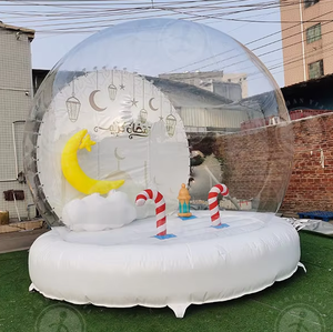 Globo <span class=keywords><strong>de</strong></span> Nieve Inflable Impermeable para Exteriores, Domo Burbuja Transparente, Decoración para Ramadán y Eid, <span class=keywords><strong>Esfera</strong></span> Inflable para Fotos en Eventos - Product Image 3