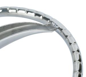 De acero inoxidable barco volante 3 13-1/2 "de diámetro con 5/8 "-18 tuerca y torneado de mando para <span class=keywords><strong>Seastar</strong></span> y Verado - Product Image 4