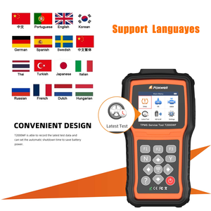 FOXWELL T2000 WF <span class=keywords><strong>TPMS</strong></span> Soporte de diagnóstico 315MHZ y 433MHZ Sensores <span class=keywords><strong>TPMS</strong></span> Diagnóstico Sistema de control de presión de neumáticos de automóviles PK T2000 PRO - Product Image 3