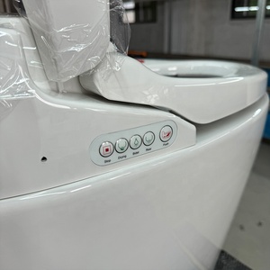 Inodoro Inteligente de Una Pieza a Bajo Precio, con Sensor de Pie para Autolimpieza, Asiento con Calefacción, Inodoro Inteligente para Baño - Product Image 5
