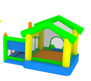 Maison de rebond <span class=keywords><strong>gonflable</strong></span> de 2024 Offres Spéciales et jeu de cible de fléchettes de piscine de fosse à balles avec le ventilateur - Product Image 5