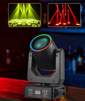 Projecteur LED professionnel 150W à tête mobile RGB DMX512 avec effet de motif rotatif, indice de protection IP33, 5000 lumens pour DJ/Discothèque/Mariage