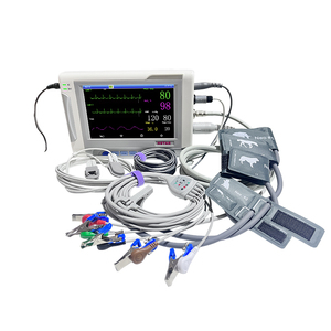 VET Veterinärausrüstung Patientenmonitor zur Überwachung der Vitalfunktionen von Haustieren Farbbildschirm Chirurgischer <span class=keywords><strong>Monitor</strong></span> für Intensivstation, Notfallstation & Operationssaal - Product Image 1