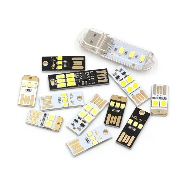 USB Plug-in Mini LED Night Light Portable LED Lamp DC Small LED Lamp for Computer Keyboard PC Promotion Small Gifts