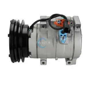 Excavator air compressor 24V 2597244 259-7244 suitable for Caterpillar 320D excavator air conditioning compressor