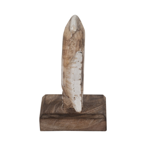 Statuetta di Pesce in Legno Intagliata a Mano in Legno di Albasia, Decorazione Costiera per Casa, Ufficio, Bagno, Esposizione su Mensola - Product Image 4