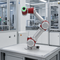 Robot Kolaboratif JAKA Zu7, Beban Angkut 7kg, Jangkauan 819mm, Lengan Robot Industri untuk Otomatisasi Industri, Perakitan, dan Penanganan
