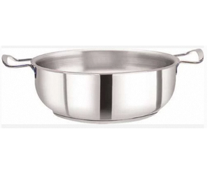 Olla india de acero inoxidable con base de inducción, base gruesa, construcción de alta resistencia y diseño duradero para cocinar - Product Image 3