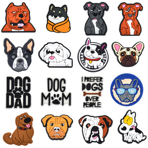 Nuevos y Adorables Accesorios para Casa <span class=keywords><strong>de</strong></span> Perros, Decoración <span class=keywords><strong>de</strong></span> <span class=keywords><strong>PVC</strong></span> con Hebilla para Zapatos, Sandalias y Pantuflas, Dijes para Zapatos <span class=keywords><strong>de</strong></span> Personas Amantes <span class=keywords><strong>de</strong></span> los Perros - Product Image 3