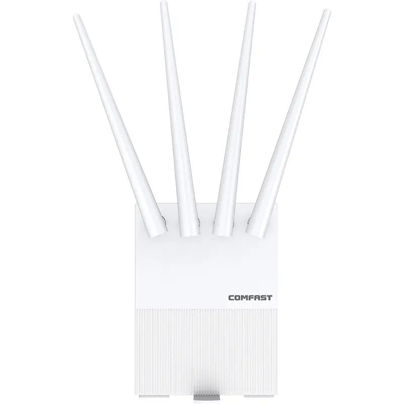 Modem sans fil routeur wi-fi 4G LTE CF-E4 avec emplacement pour carte SIM 750Mbps, Point d'accès 4 antennes omnidirectionnelles 5dBi