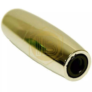 Maniglia cilindrica dorata per rubinetto della birra - Product Image 3