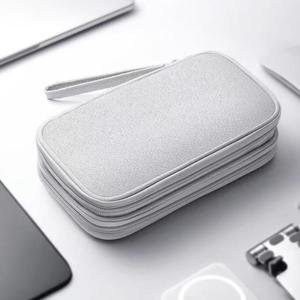 High Quality Multifunction Tech Cable Organizer Bags <b>Storage</b> <b>Solution</b> for Cable Management Accessories New Design <b>Storage</b> Bag - Product Image 1