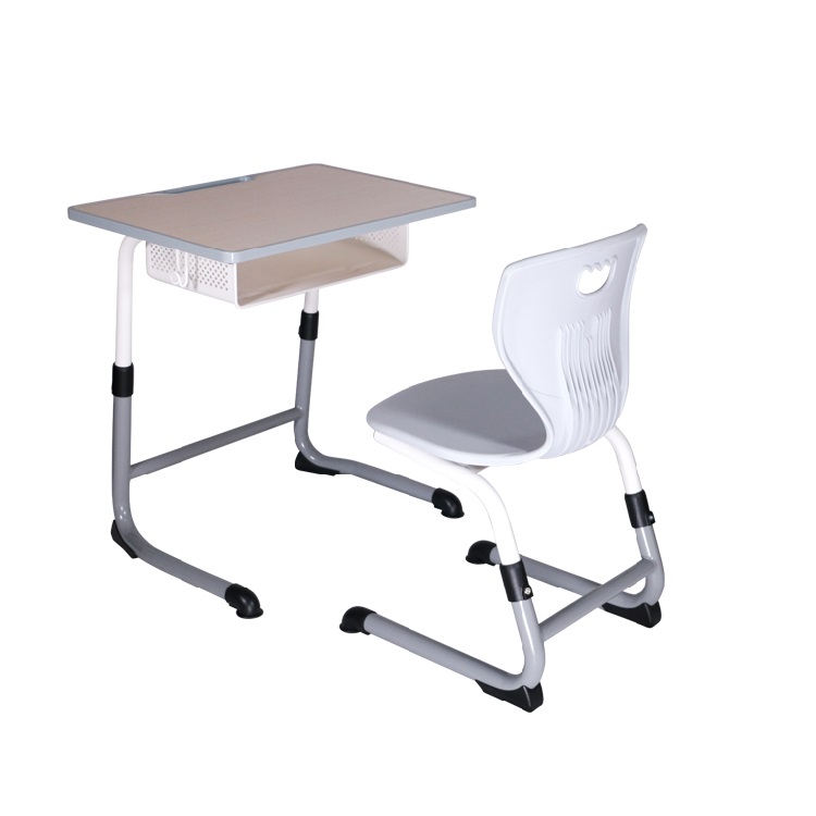 Взрослый одностоечный Кривошип с регулируемой высотой для студентов дома стол и стул