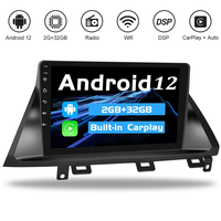 Radio Android 12.0 para Honda Odyssey 2005-2010, Reproductor Multimedia con Pantalla Táctil Doble DIN, Navegación GPS, CarPlay, Bluetooth
