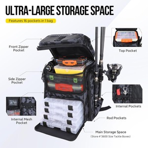 <span class=keywords><strong>Sac</strong></span> de <span class=keywords><strong>pêche</strong></span> robuste, rangement multiple, grand <span class=keywords><strong>sac</strong></span>, stocke leurres, équipement de <span class=keywords><strong>pêche</strong></span>, <span class=keywords><strong>sac</strong></span> <span class=keywords><strong>à</strong></span> <span class=keywords><strong>dos</strong></span> de <span class=keywords><strong>pêche</strong></span> imperméable - Product Image 6