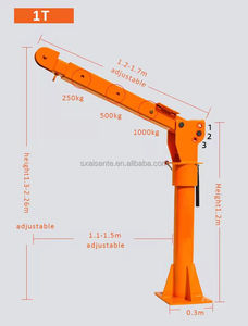 Xe Bán Tải Điện Mini Rane <span class=keywords><strong>Truck</strong></span> Có Thể Gập Lại Không Giới Hạn Chiều Cao Xe Tải Gắn Cẩu Nâng Nhỏ - Product Image 6