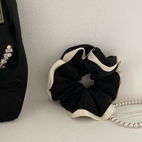 Chouchous élégants et tendance pour filles, style français, élastiques à cheveux brillants pour femmes, accessoires pour cheveux féminins