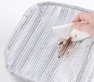 Nouveau sac à lunch réutilisable personnalisé, sac isotherme en cuir, sac de pique-nique, sac isotherme pour aliments - Product Image 5