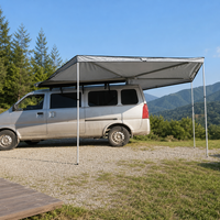 4x4 Auto-Dachzelt Freistehende Seitenmarkise Fahrzeug 270 Grad Markise Fledermausflügel-Markise (Fahrerseite & Beifahrerseite)