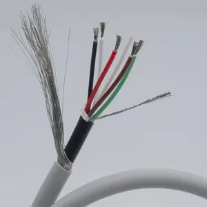 Multi 5 Core Ecg Kabel Lood Draad Gebruikt Voor Ekg Trunk Kabel Medische Patiënt Monitor Kabel-Vrij Monster
