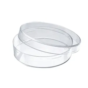 Laboratory Plastic LAB Wholesale Transparent 90mm Sterile Petri Dish Plastic
