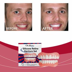 OCEAURA nuova calda per vari denti per migliorare l'estetica del sorriso comoda installazione comoda Set di protesi in Silicone - Product Image 3