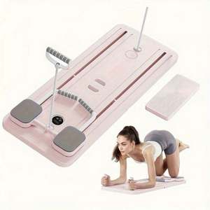 Équipement de fitness portable multifonctionnel pour la maison, yoga, pilates, gilet de musculation ABS unisexe, fabriqué en plastique durable - Product Image 1